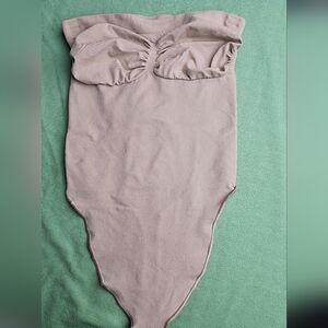 SKIMS Tan Shapewear Bodysuit